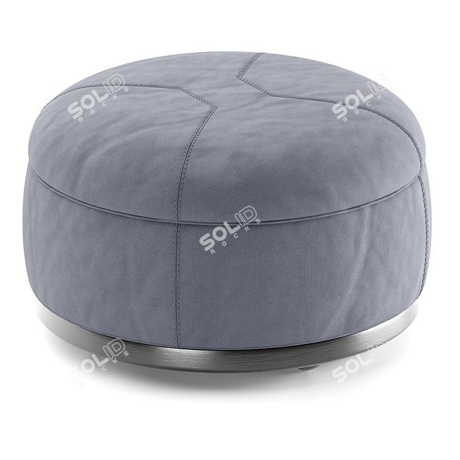 Luxury Minotti Tuffet Pouf 3D model image 4