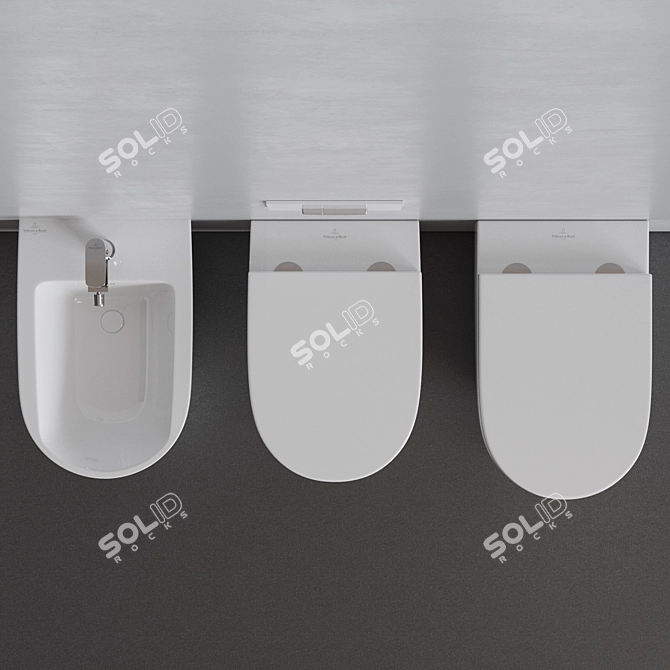 Title: Minimalist Villeroy & Boch Subway 3.0 Collection 3D model image 4