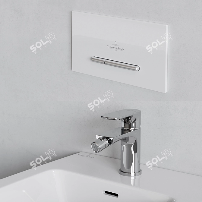 Title: Minimalist Villeroy & Boch Subway 3.0 Collection 3D model image 5