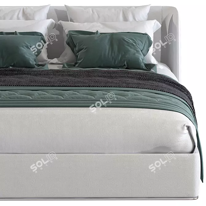 Modern Frames Beds for Perfect Comfort 3D model image 5