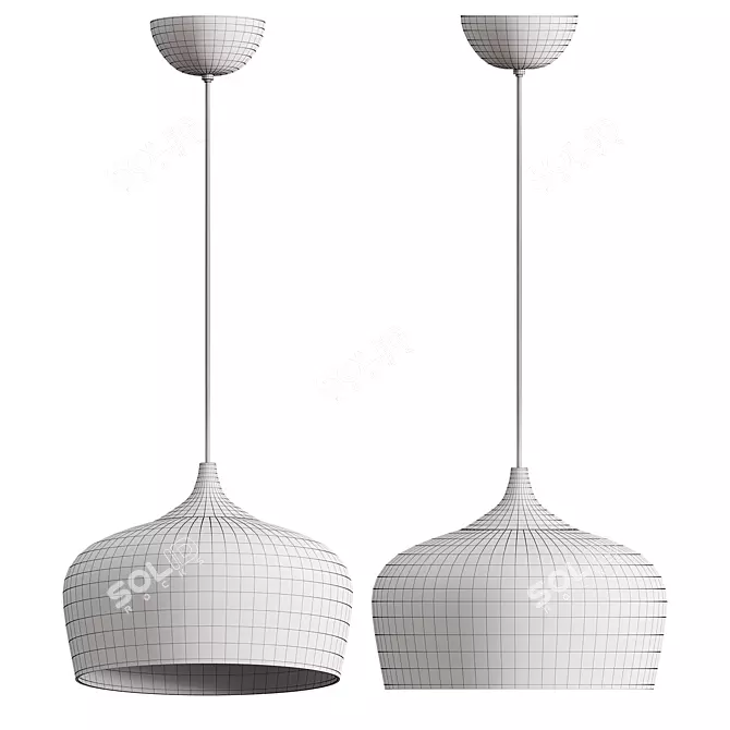 GRENADA Pendant Light: Modern Elegance for Your Space 3D model image 4