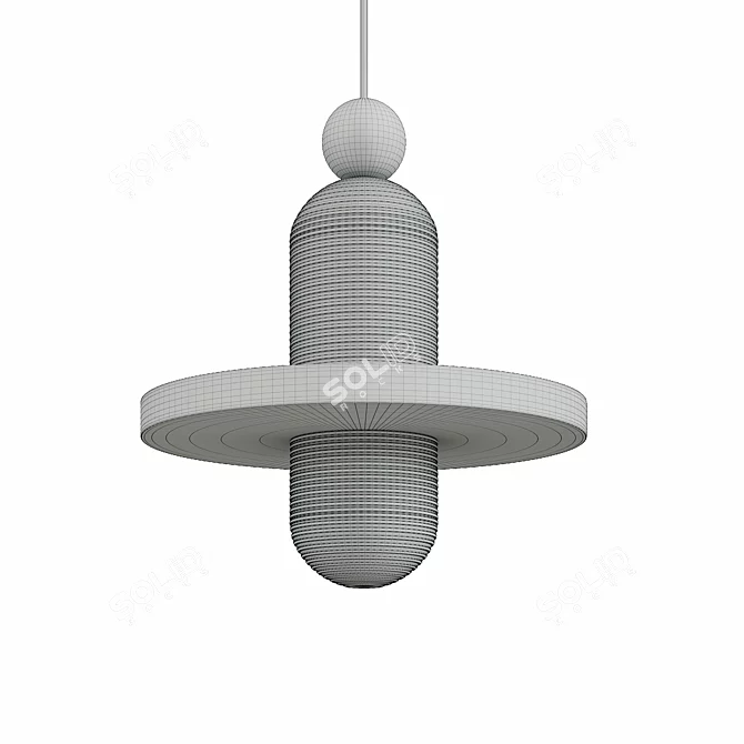 Spectator 3D Lamp: Stylish Design 3D model image 2