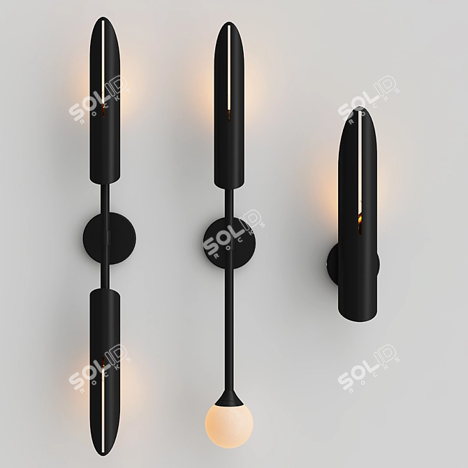 Modern GERD Design Lamps 3D model image 3