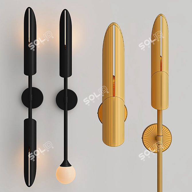 Modern GERD Design Lamps 3D model image 4