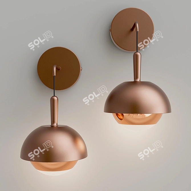 Elegant Russo Wall Decor 3D model image 2