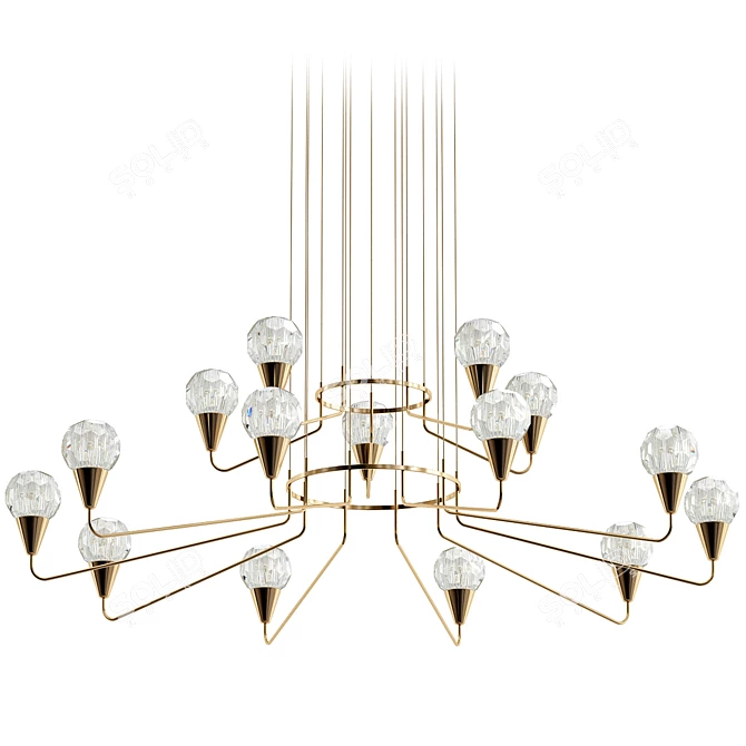 Elegant Design Lamps for Home 3D model image 2