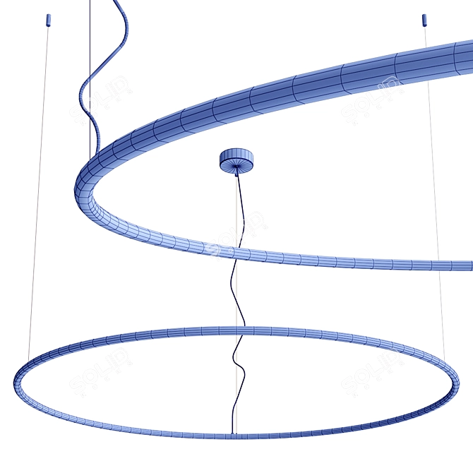 BOLD OUTDOOR LIGHT: Alphabet of Light by Artemide 3D model image 3