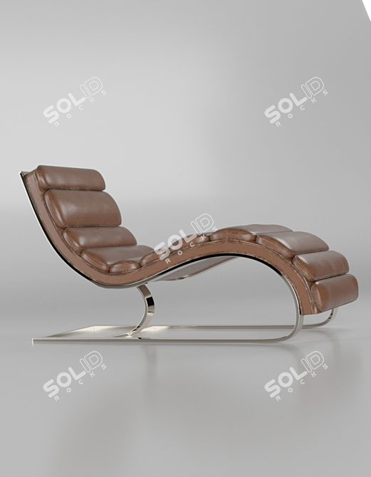 Modern Design Sun Lounger 3D model image 1