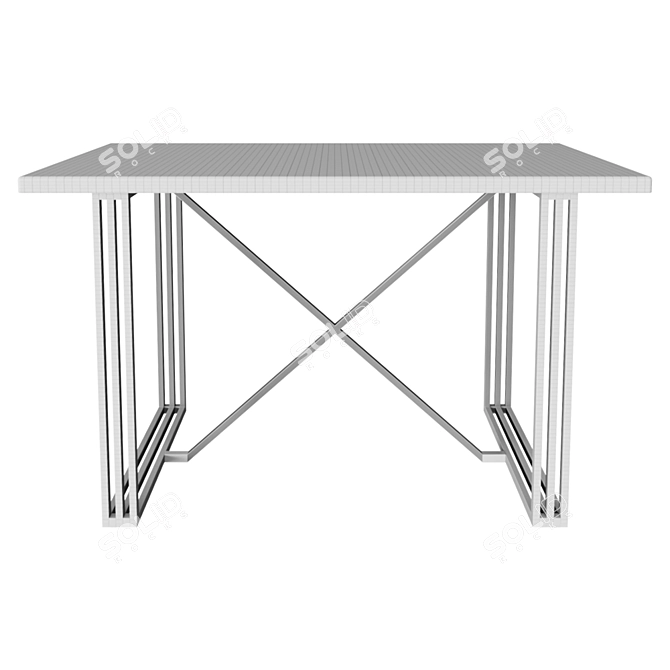 White Console Table | Garda Decor 3D model image 2