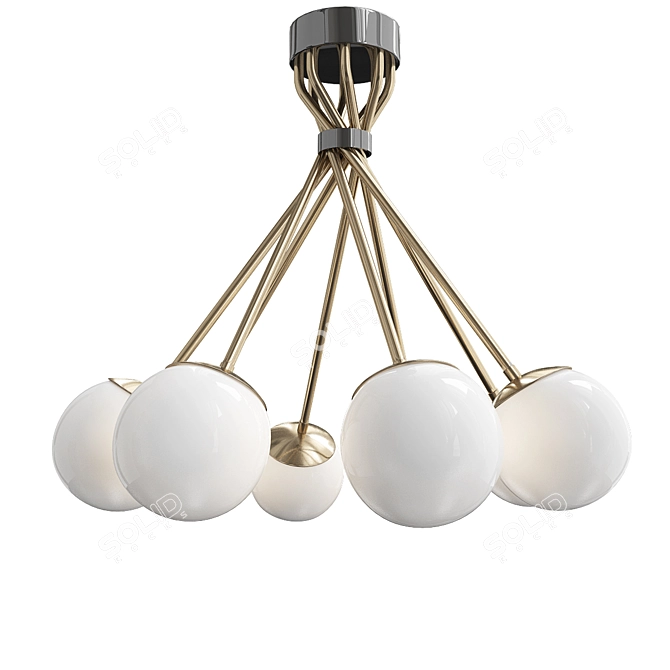 2392/PL TEA Italian Design Lamp 3D model image 1