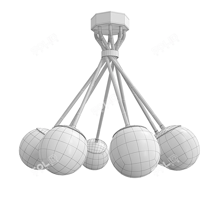 2392/PL TEA Italian Design Lamp 3D model image 2