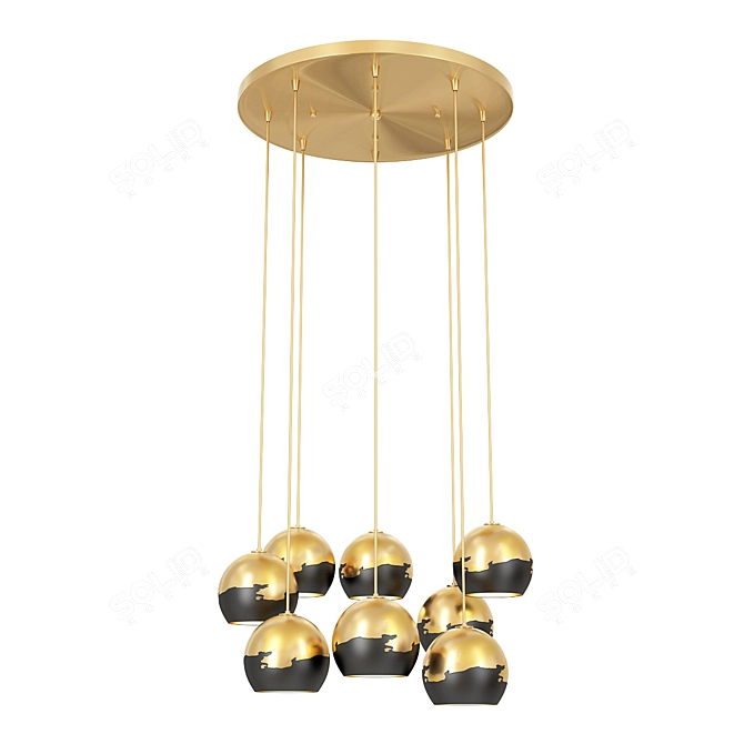 Elegant Lighting Statement Piece 3D model image 1