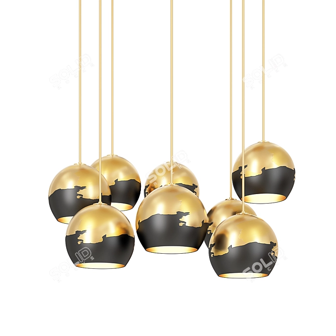 Elegant Lighting Statement Piece 3D model image 2