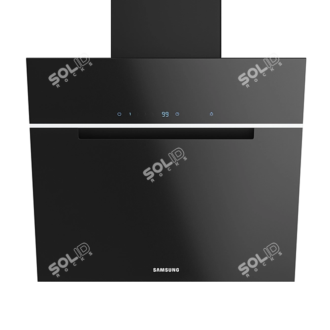 Samsung NK24M7070VB: Stylish Ventilation Solution 3D model image 1