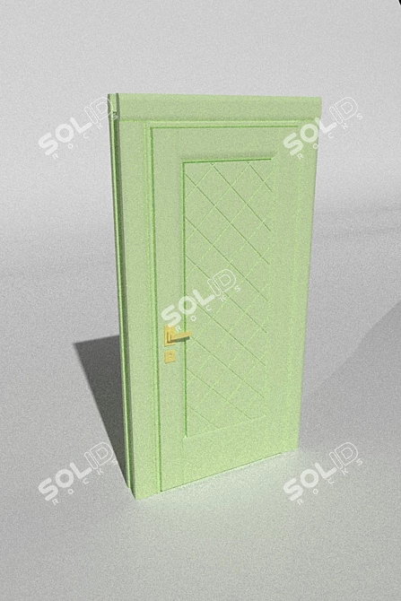 Welcome Home Door 3D model image 1