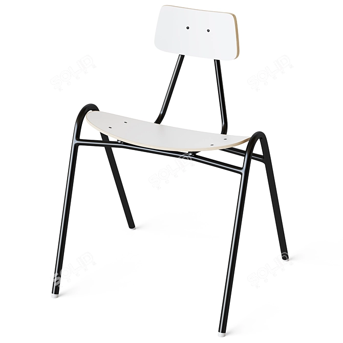 Isku Tuoli 50 Office Chair 3D model image 2