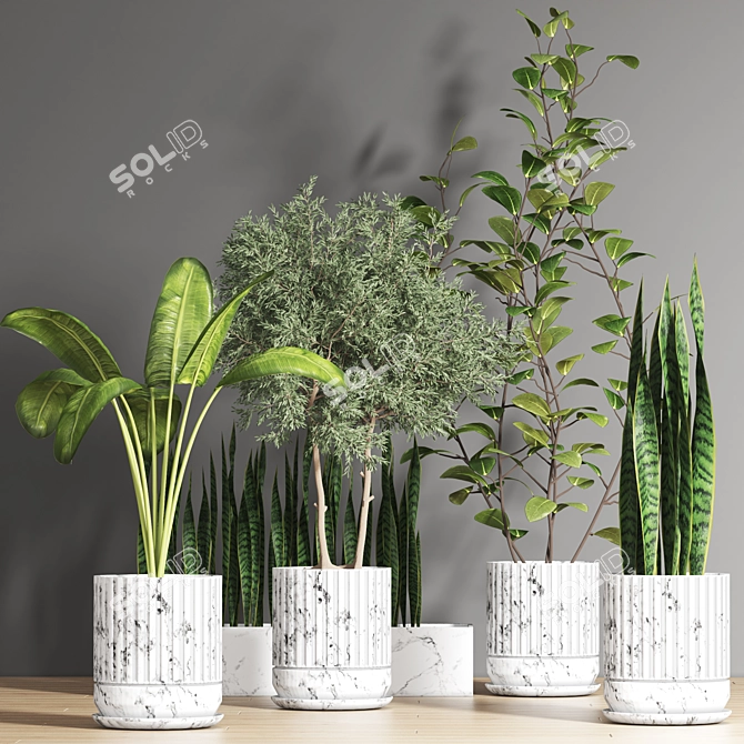 Modern Plant Model 2015 3D model image 1