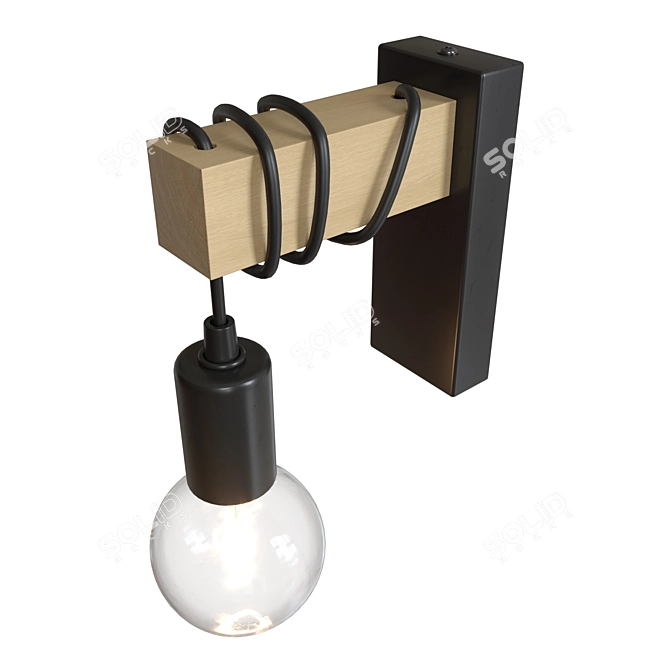 Bagetti Loft Sconce - SL1142.401.01 & SL1142.501.01 3D model image 12