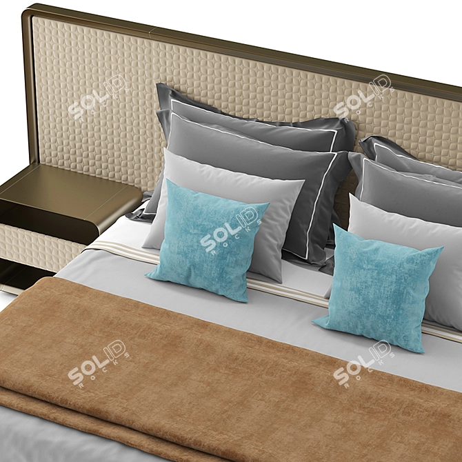Reflex XL King Bed Set 3D model image 4
