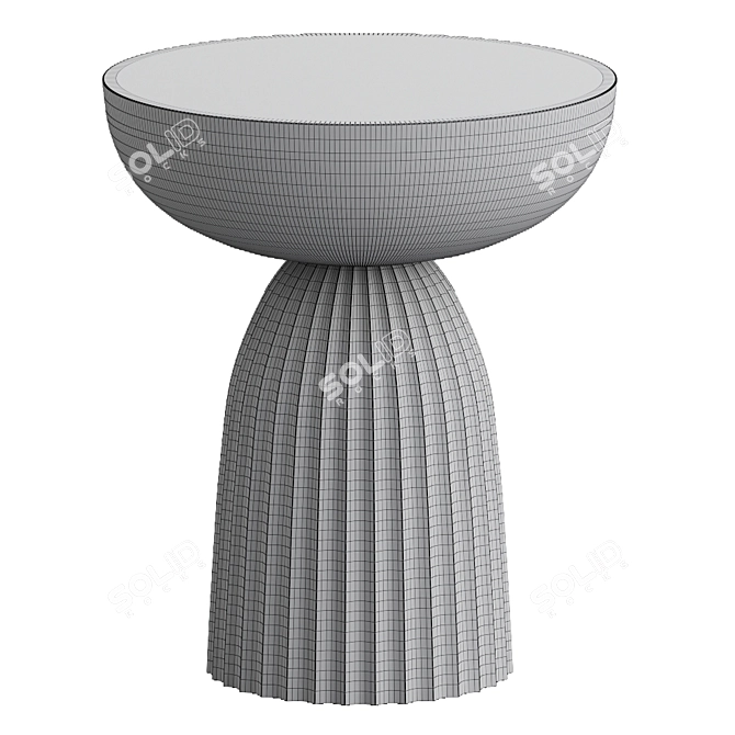 Stylish Expose Side Table 3D model image 2