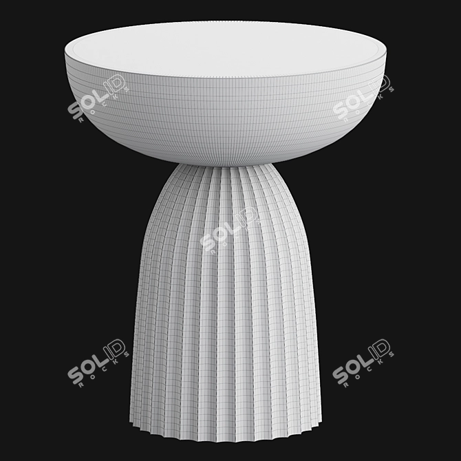Stylish Expose Side Table 3D model image 4