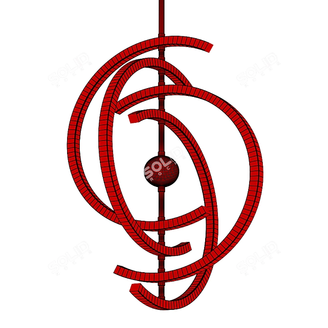 Orbit Illuminate: Craftmade Anello 3D model image 3