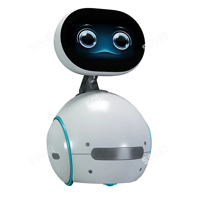 Zenbo: Your Multifunctional Home Assistant 3D model image 1