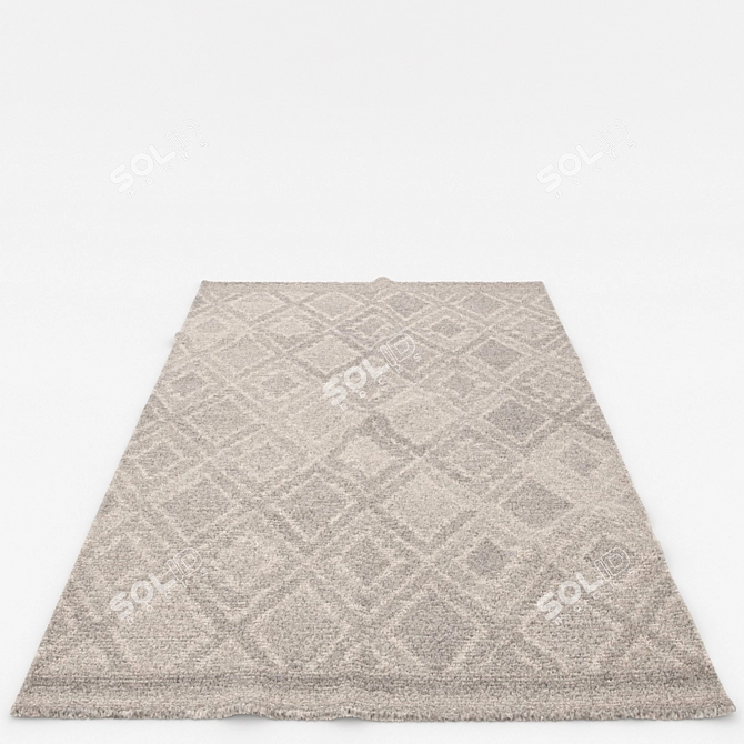 Versatile Rug Set: 6 Stunning Options 3D model image 6