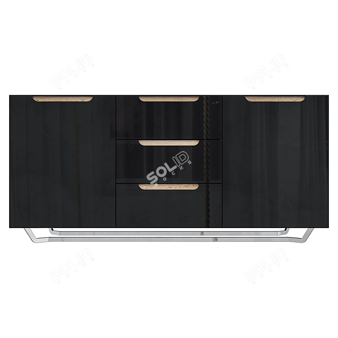 Modern Curbstone with Take & Live Design 3D model image 3