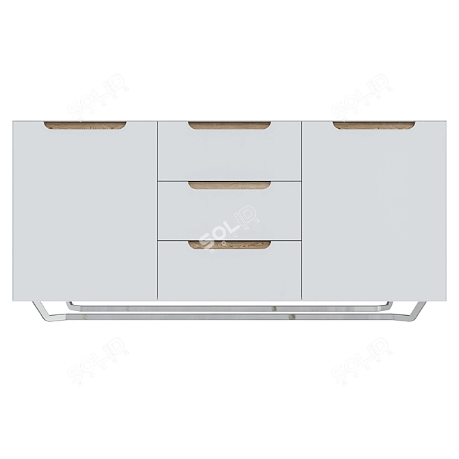 Modern Curbstone with Take & Live Design 3D model image 5