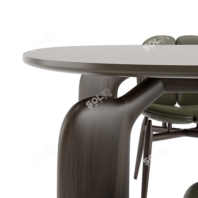 Roche Bobois PULP Dining Set 3D model image 3