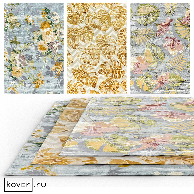 Floristry Art de Vivre Carpets | Kover.ru | Set1 3D model image 1