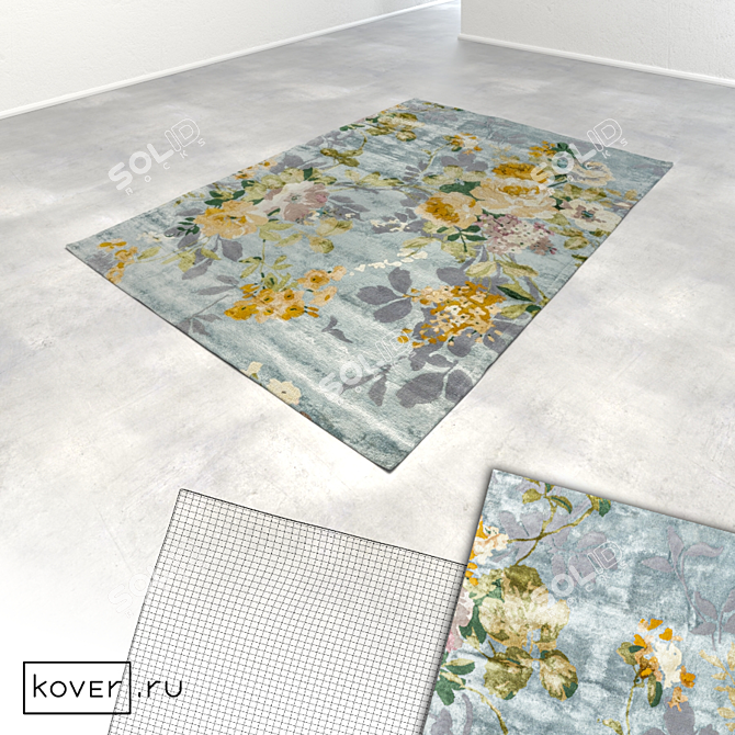 Floristry Art de Vivre Carpets | Kover.ru | Set1 3D model image 2