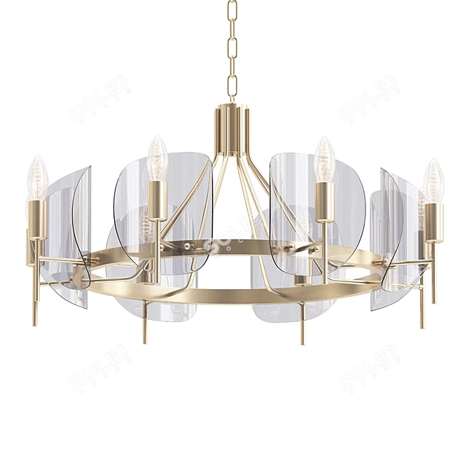 Elegant Marion Design Lamp 3D model image 1