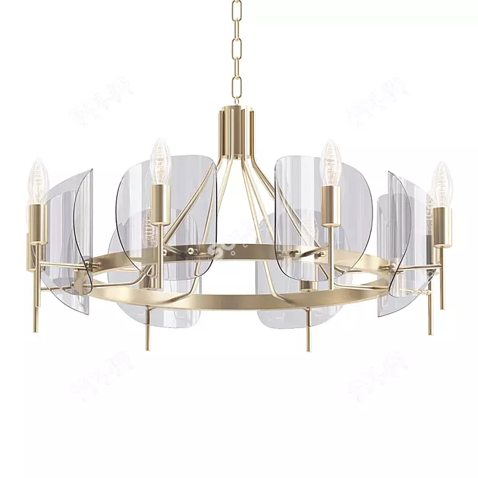 Elegance Illuminated: Marion Design Lamps 3D model image 1