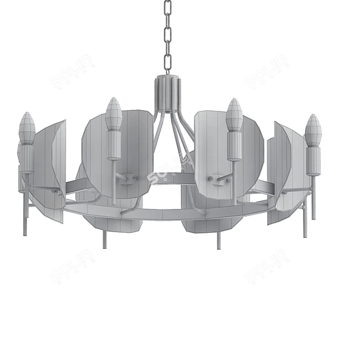 Elegance Illuminated: Marion Design Lamps 3D model image 2