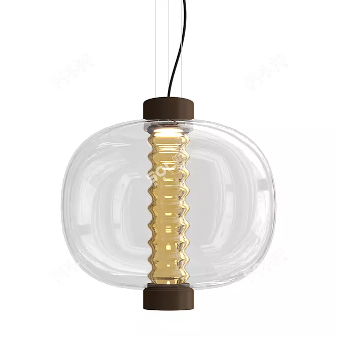 Bolha Pendant Light by KUNDALINI 3D model image 1