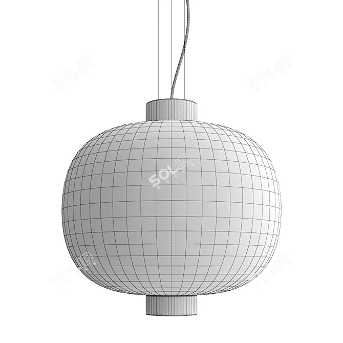 Bolha Pendant Light by KUNDALINI 3D model image 2
