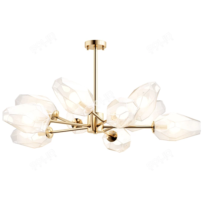 Elegant Seleste Design Lamps 3D model image 1