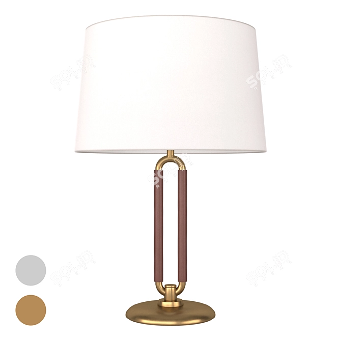 Elegant Ralph Lauren Table Lamp 3D model image 1