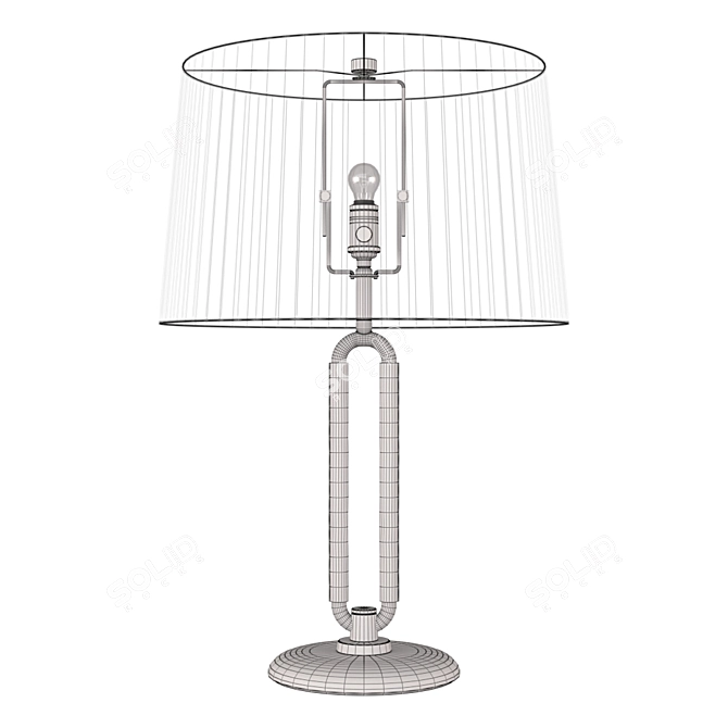 Elegant Ralph Lauren Table Lamp 3D model image 3