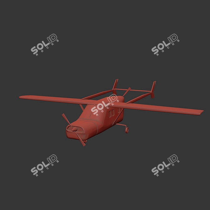 Skymaster Maize - Classic Cessna 3D model image 2