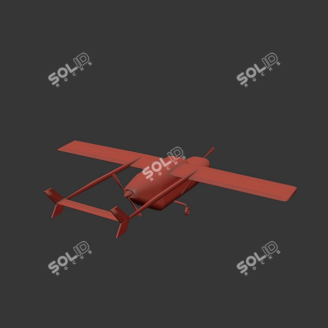 Skymaster Maize - Classic Cessna 3D model image 3