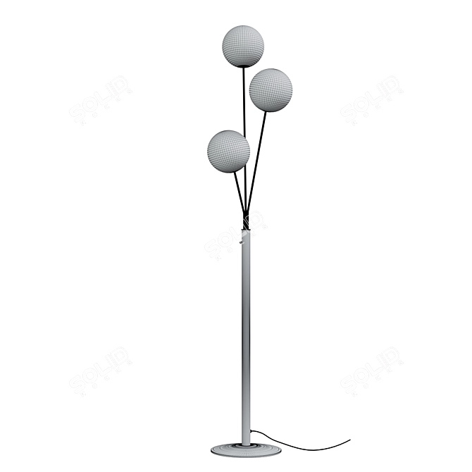 Title: Citilux Tommy Floor Lamp 3D model image 2