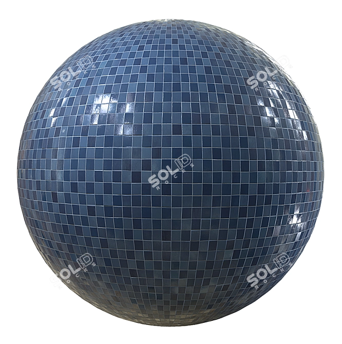 Seamless 4K Texture Tiles 3D model image 1