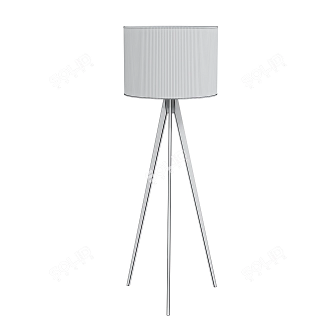 Elegant Treviso Floor Lamp 3D model image 2