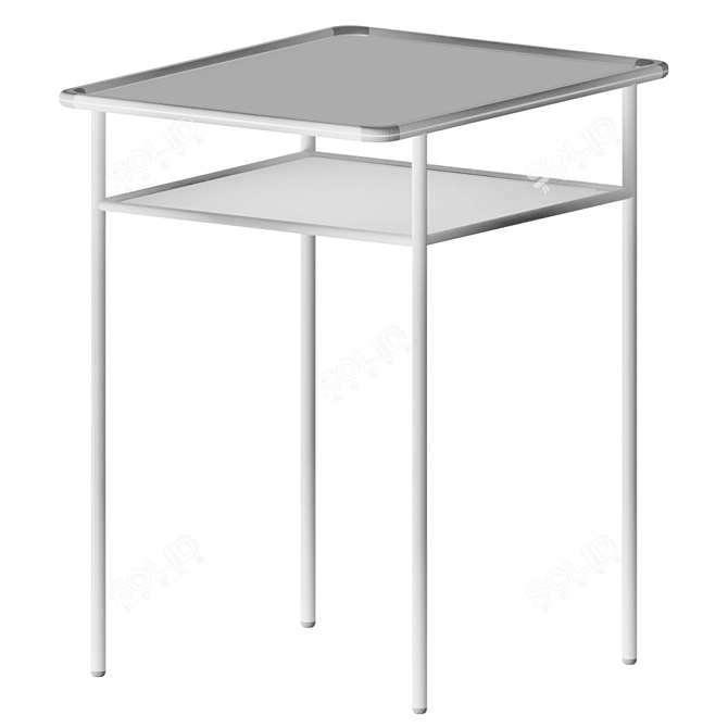 GARRICK Compact Side Table 3D model image 2