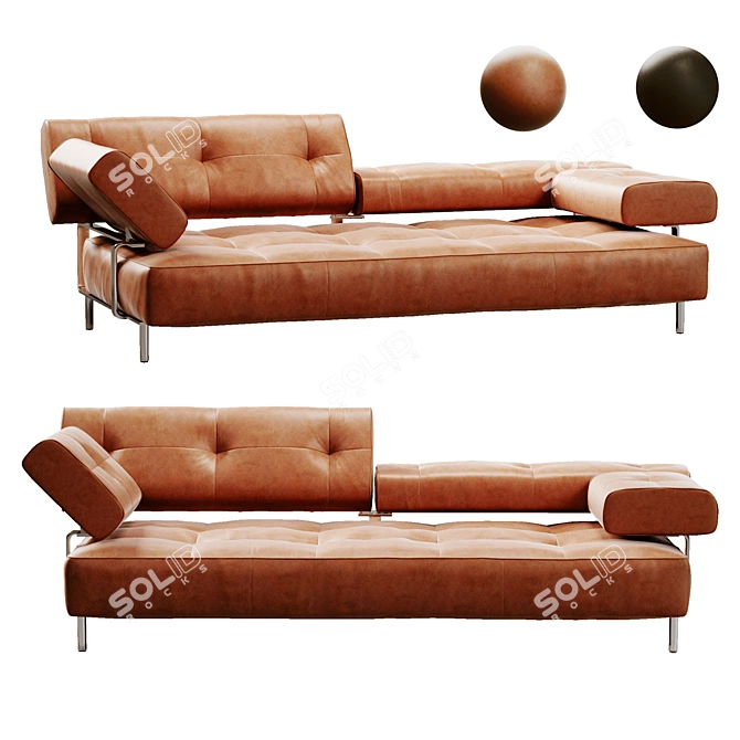 Ultimate Relaxation: de Sede DS-880 3D model image 1