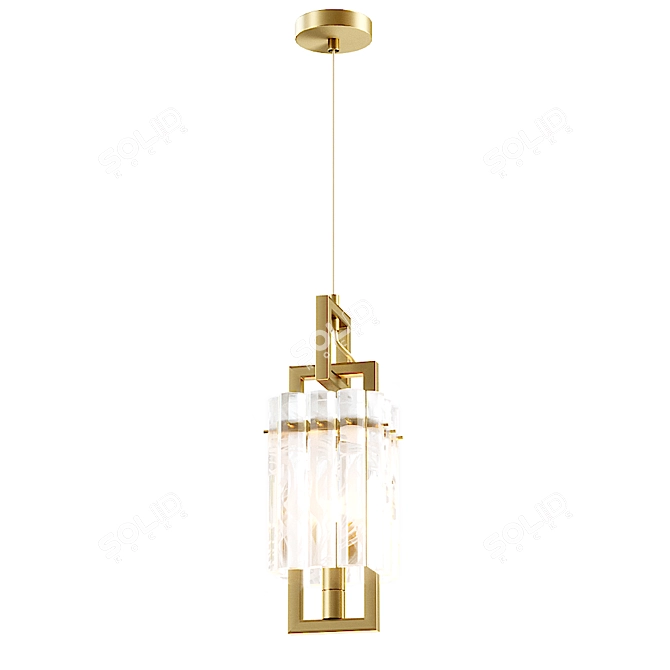 BENNA Pendant Lamp: Stylish and Modern 3D model image 4