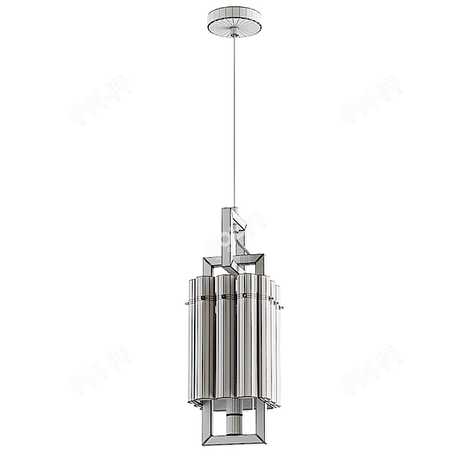 BENNA Pendant Lamp: Stylish and Modern 3D model image 5